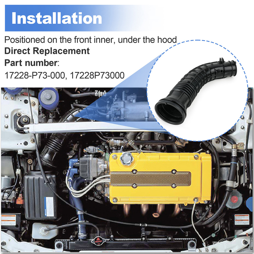 AIR INTAKE HOSE FOR ACURA INTEGRA TYPE-R DC2 DB8 1997-2001