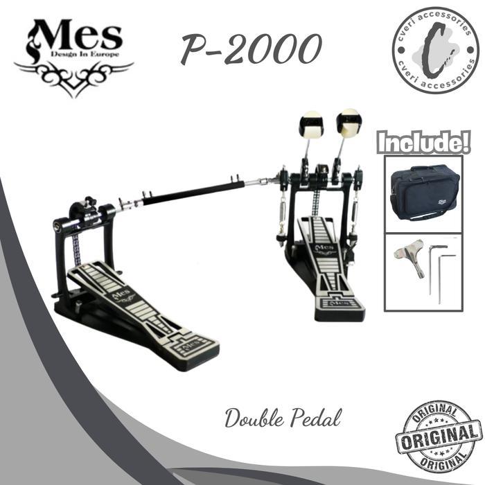 Nebulastoreshop1- Double Pedal Mes P2000 P-2000 Double Pedal Drum Double Chain Double Pedal Drum