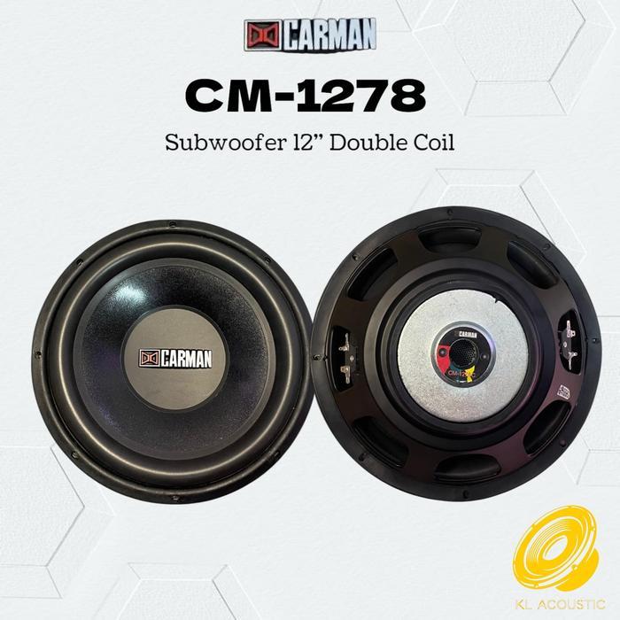 Subwoofer 12 Inch Carman Cm-1278