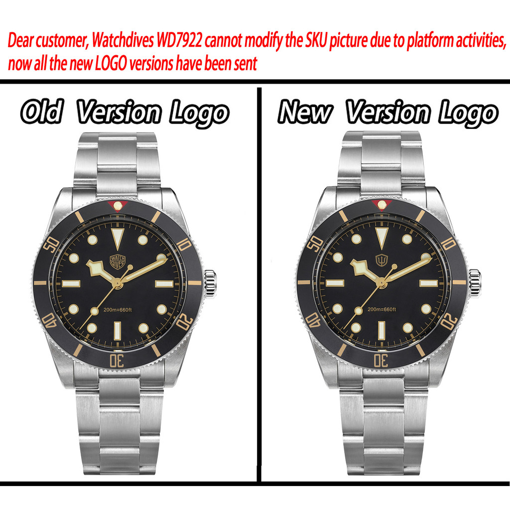 Watchdives WD7922 Quartz Watch Men VH31 Movement Sapphire Crystal 200m Waterproof Wristwatch