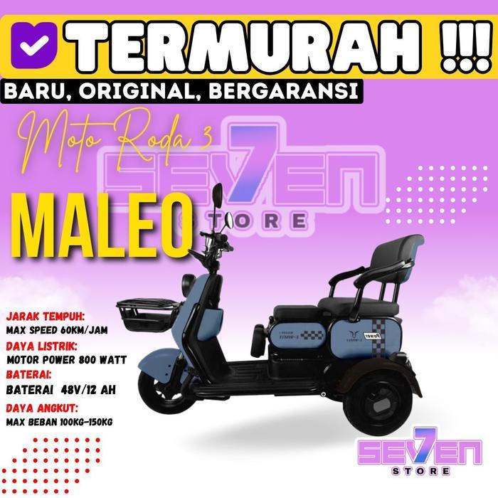 Sepeda Listrik U Winfly Maleo New series - BLUE