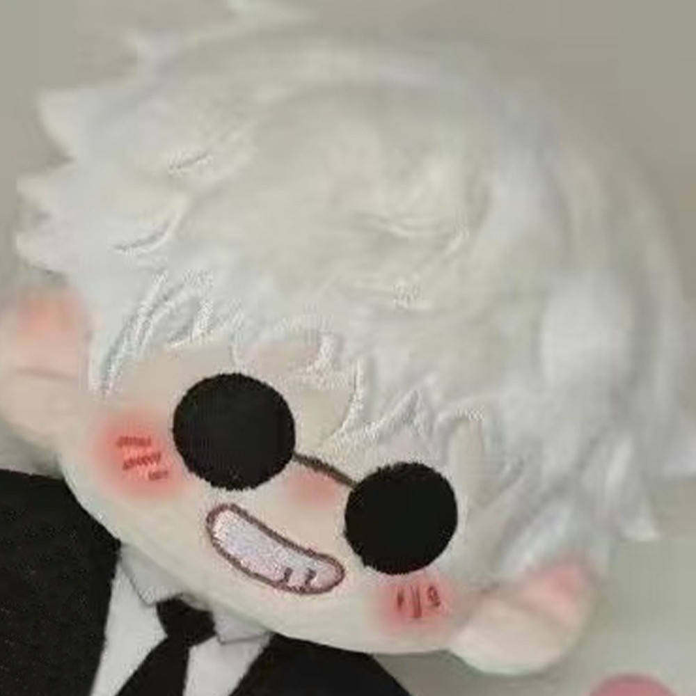 JJK Anime Plush Doll Cute Gojo and Geto Plushies Bag Pendant Geto Suguru Stuffed Animals Doll Pillow