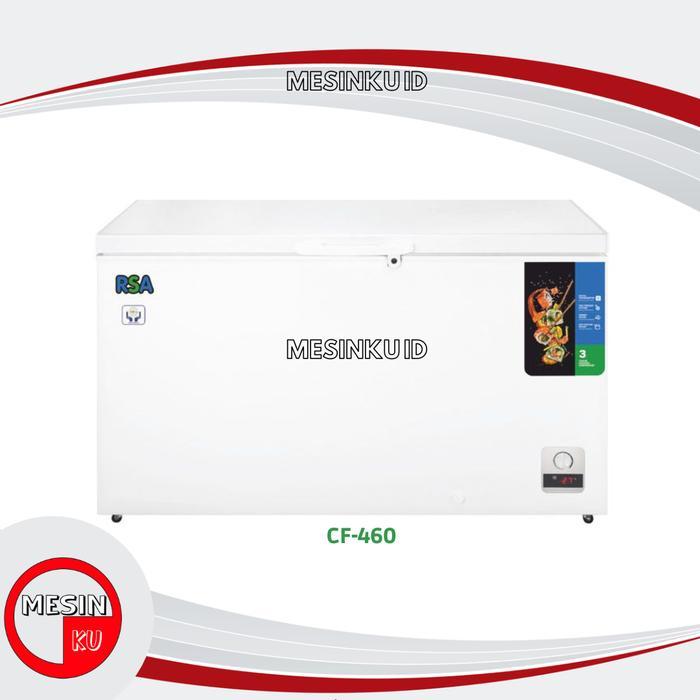 Chest Freezer RSA Freezer Box Freezer Mini Garansi Resmi All Varian - CF-460