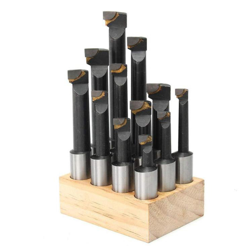 2 INCH BORING HEAD SET CARBIDE BORING BAR SET BORING TOOL FOR MILLING 9PCS SHANK SET