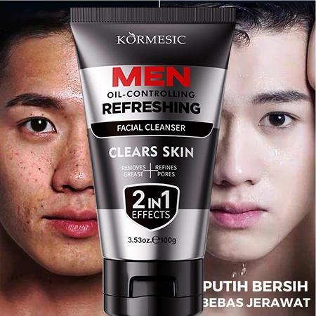 Pembersih Wajah Pria Pembersih Wajah Jerawat Pembersih Wajah Pria Pemutih Wajah Pria Tungau
