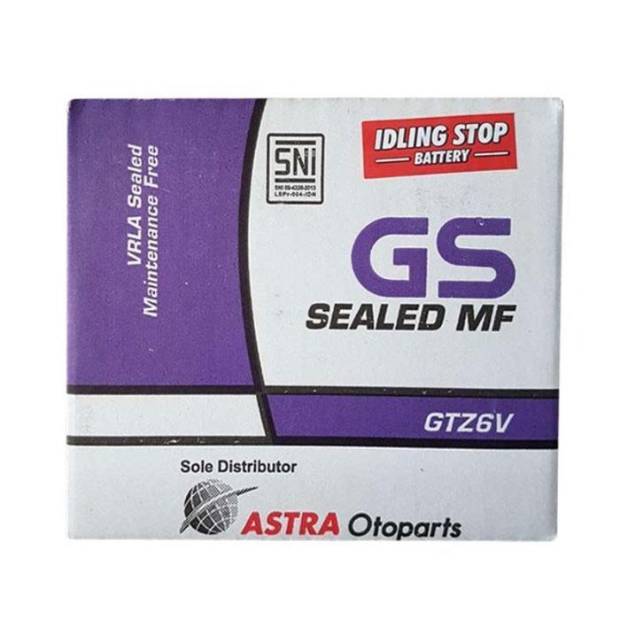 TERLARIS Aki GS GTZ6V Aki Vario GS Aki gs orinal aki gtz6v aki vario aki pcx
