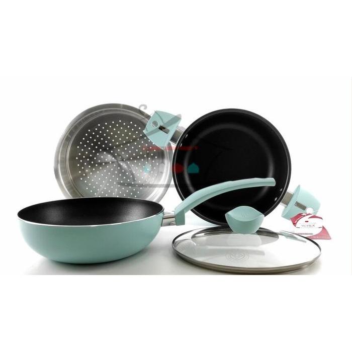 Panci Set 4 Pcs Supra Chef Renata Moeloek I Cookware 4 Piece Renatta #Gratisongkir