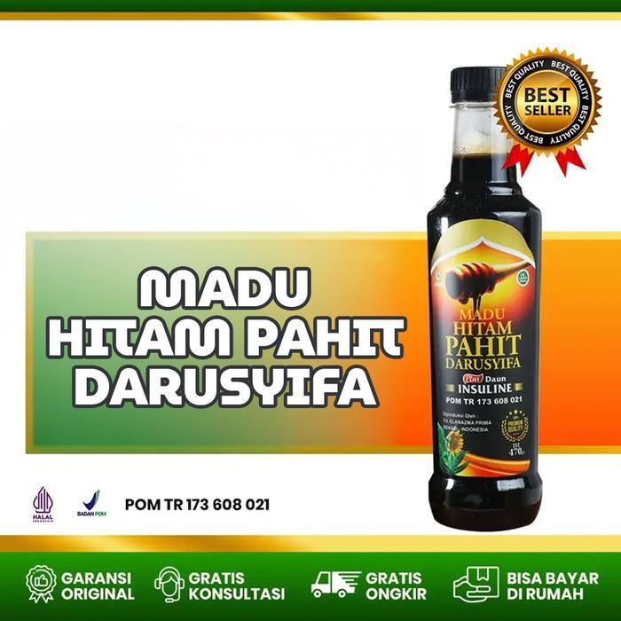 OK Madu Hitam Pahit Darusyifa Original 470gr Herbal BPOM