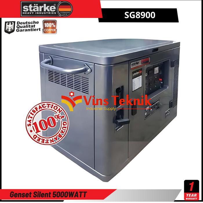 STARKE SG8900 Mesin Genset Silent 5000WATT Generator Set SG 8900