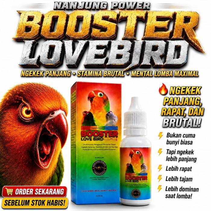 PENGGACOR LOVEBIRD - VITAMIN LOVEBIRD - DOPING LOVEBIRD - OBAT LOVEBIRD