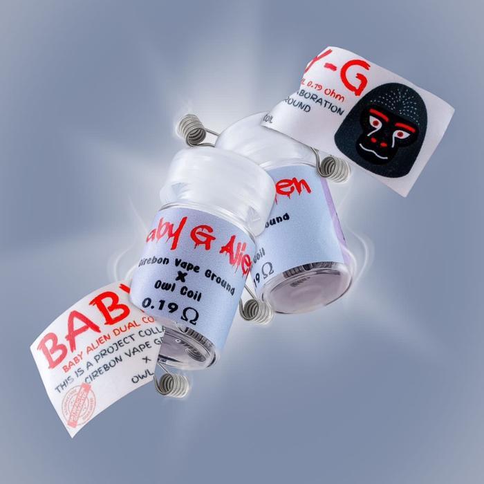UA COIL BABY G ALIEN DUAL 0.19 OHM AUTHENTIC