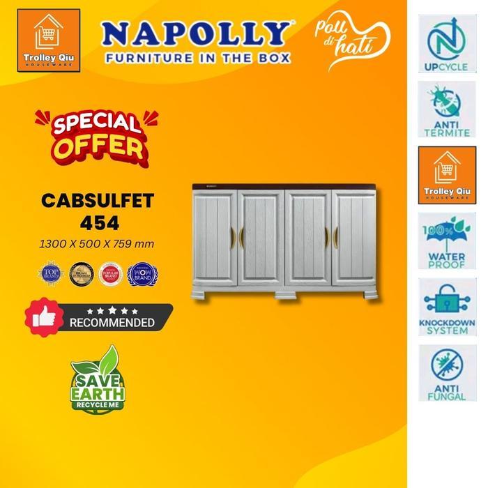 Lemari tv / Lemari serbaguna / Lemari plasti / Lemari Buffet Cabsulfet 454 Wood kayu Plastik /
