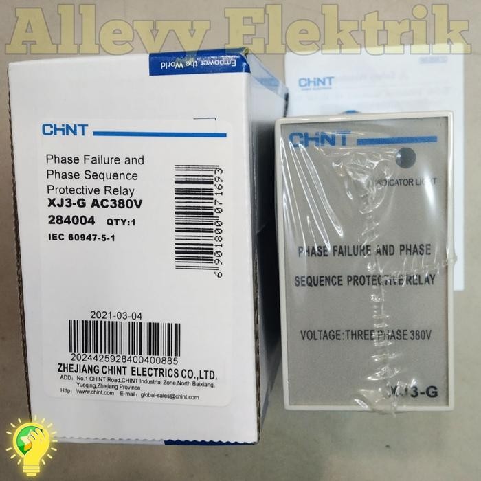 Phase Relay/Phase Failure XJ3-G CHINT