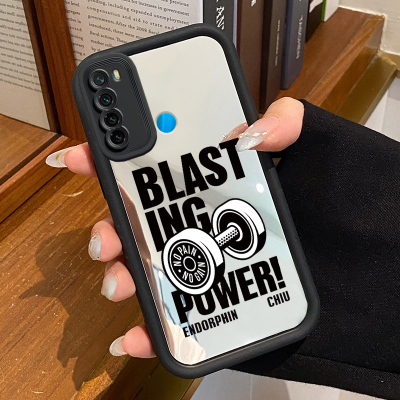 Casing Hp Xiaomi Redmi Note 8 Redmi Note 8T Redmi Note 8 Pro Case HP Casing pola tengkorak dan lever