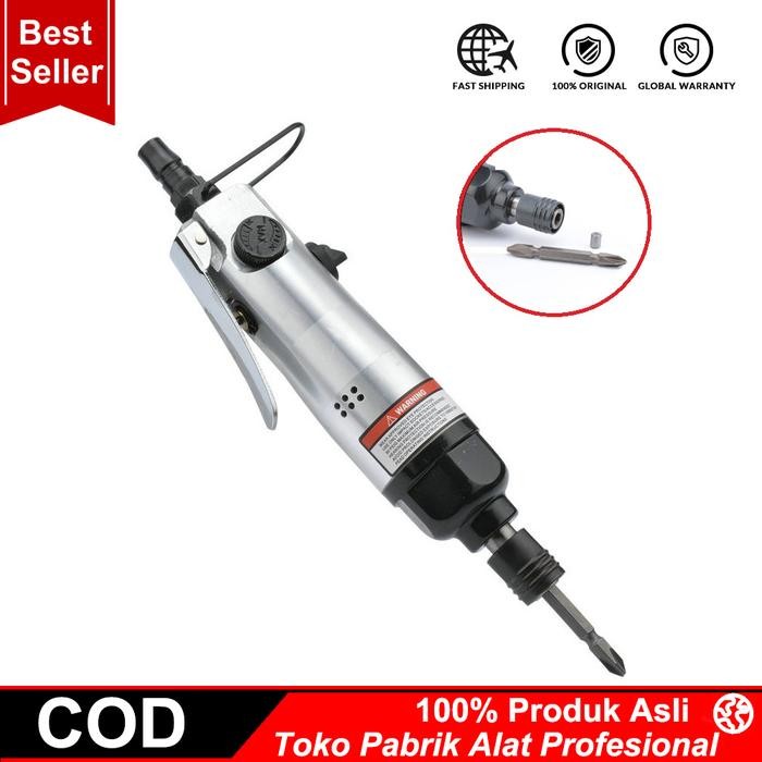 Termurah Air Screwdriver Obeng Angin Air Impact Screwdriver 1/4" Body Besar Terlariss 