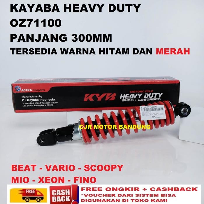 Shockbreaker Kayaba Heavy Duty Shock Belakang Motor Beat Mio Scoopy