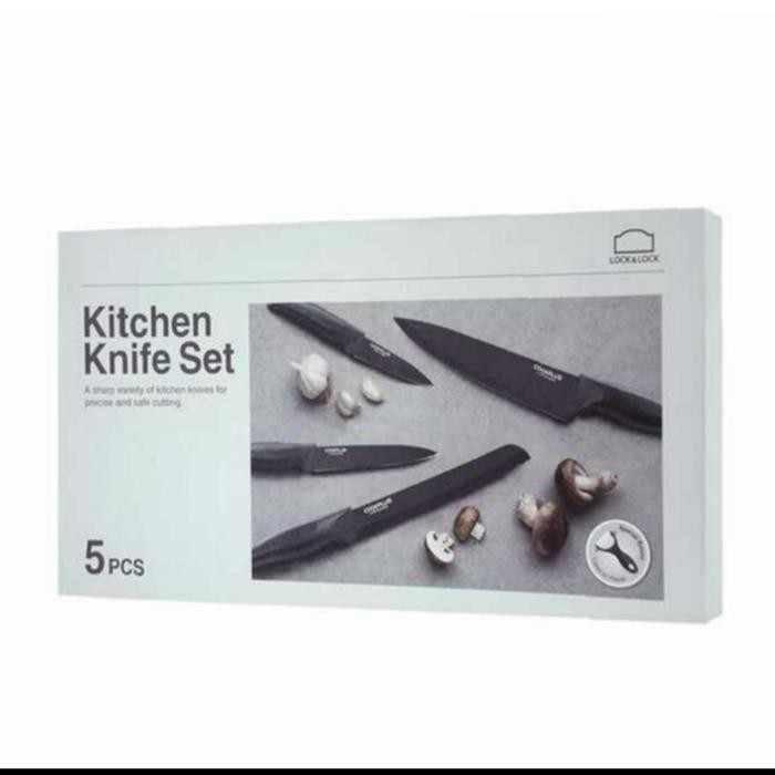 Lock n Lock Pisau Set 5 pcs Lock&Lock Knife Original