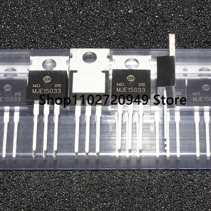 2023+ 20pcs = 10pair MJE15032 MJE15033 MJE15032G MJE15033G TO-220 100%New Original