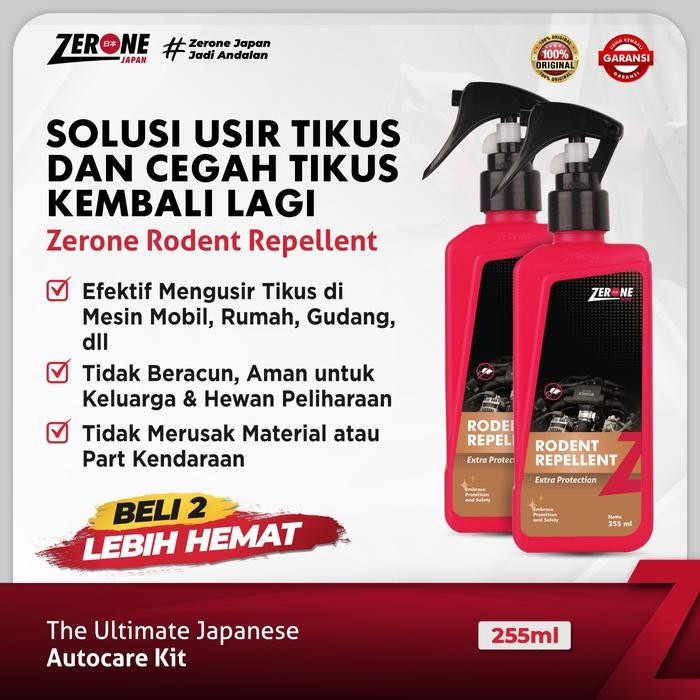 Pembasmi Pengusir Tikus Semprot Rodent Repellent Zerone Japan
