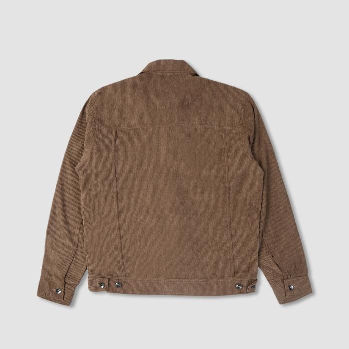BRODO - Trucker Jacket Corduroy Brown