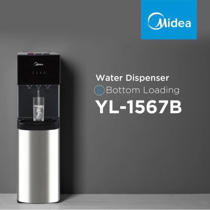 Dispenser Galon Bawah Midea Yl-1567B Compressor Cooling Yl1567B Gratisongkir