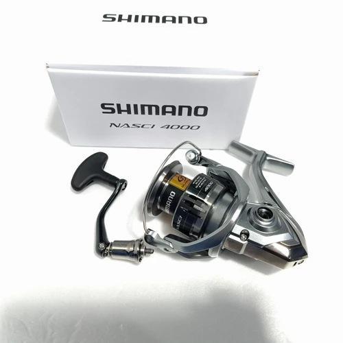 Reel Spinning SHIMANO NASCI 4000 POWER HANDLE NEW 2021 Best Quality