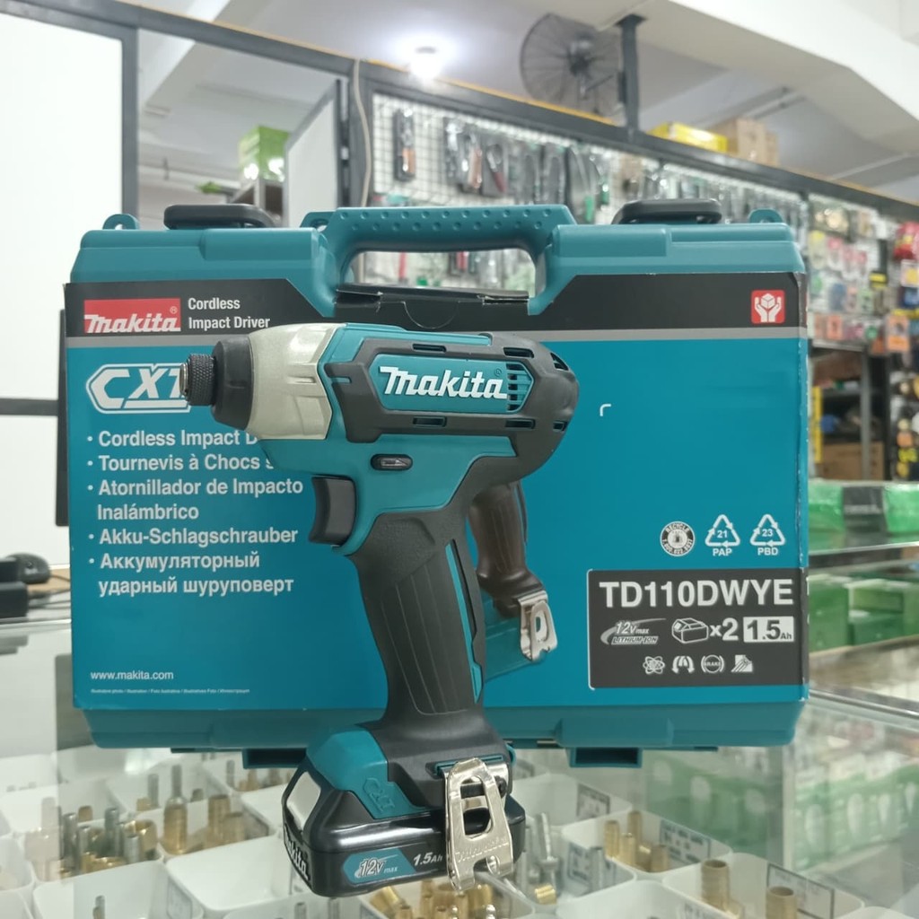 CORDLESS IMPACT DRIVER TD110DWYE MAKITA