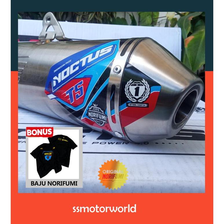 Knalpot Norifumi Noctus T5 Ori Boreup - Knalpot Norifumi Noctus T5 Ori