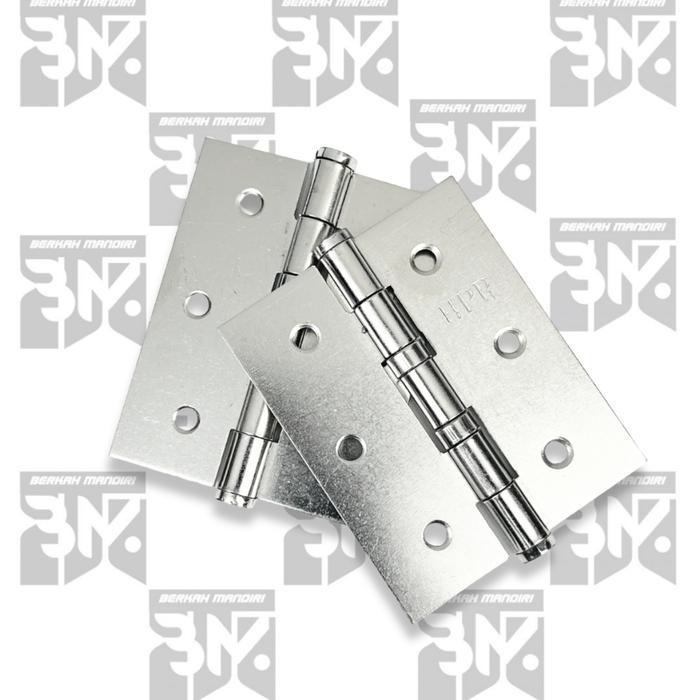 1PCK/12 Set HPP Engsel Pintu Jendela Rumah 3" inch Stainless/Engsel Tebal/Ensel Aluminium Anti Karat