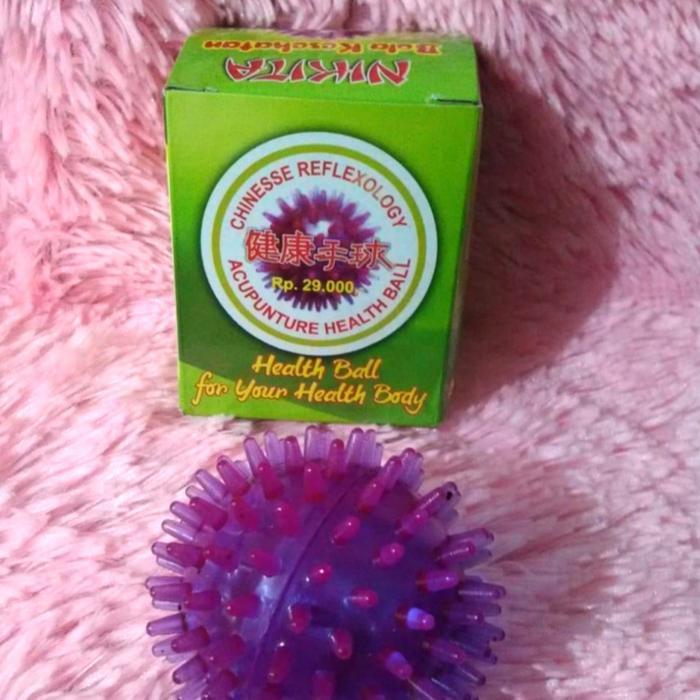 Bola terapi tangan stroke, bola kesehatan, bola duri karet akupuntur