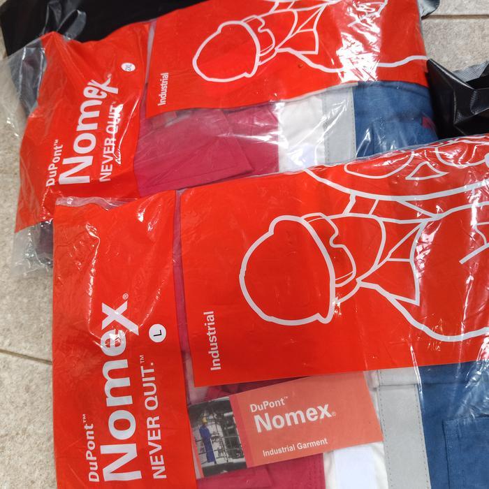 Setelan Kemeja-Celana Nomex Dupont Pertamina Defender Ultra