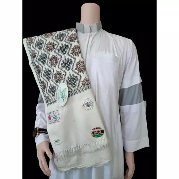 Sorban Kashmiri Sulam Bordir Imamah Habib Surban Yaman