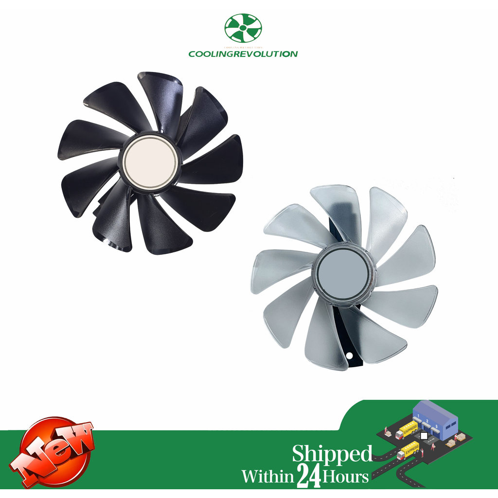 95MM CF1015H12D Gear LED Cooler Fan Replacement For Sapphire NITRO RX590 RX580 RX570 RX480 RX470