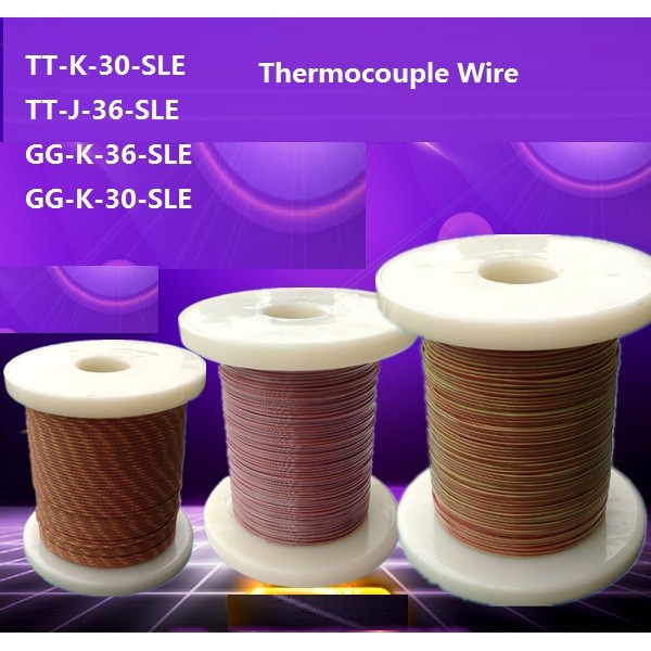 K/J/T Type Thermocouple Wire THERMOCOUPLE WIRE TT-K/J/T-30/36-SLE GG-K-30