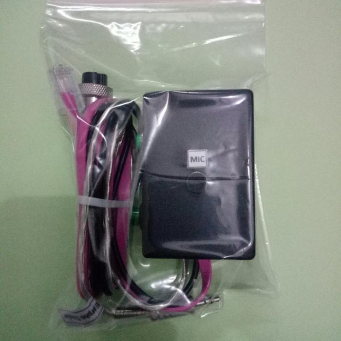 Spliter Soundcar V8 untuk Rig ic 2100 ,2200,2300 dan TR 9130, PTT lock