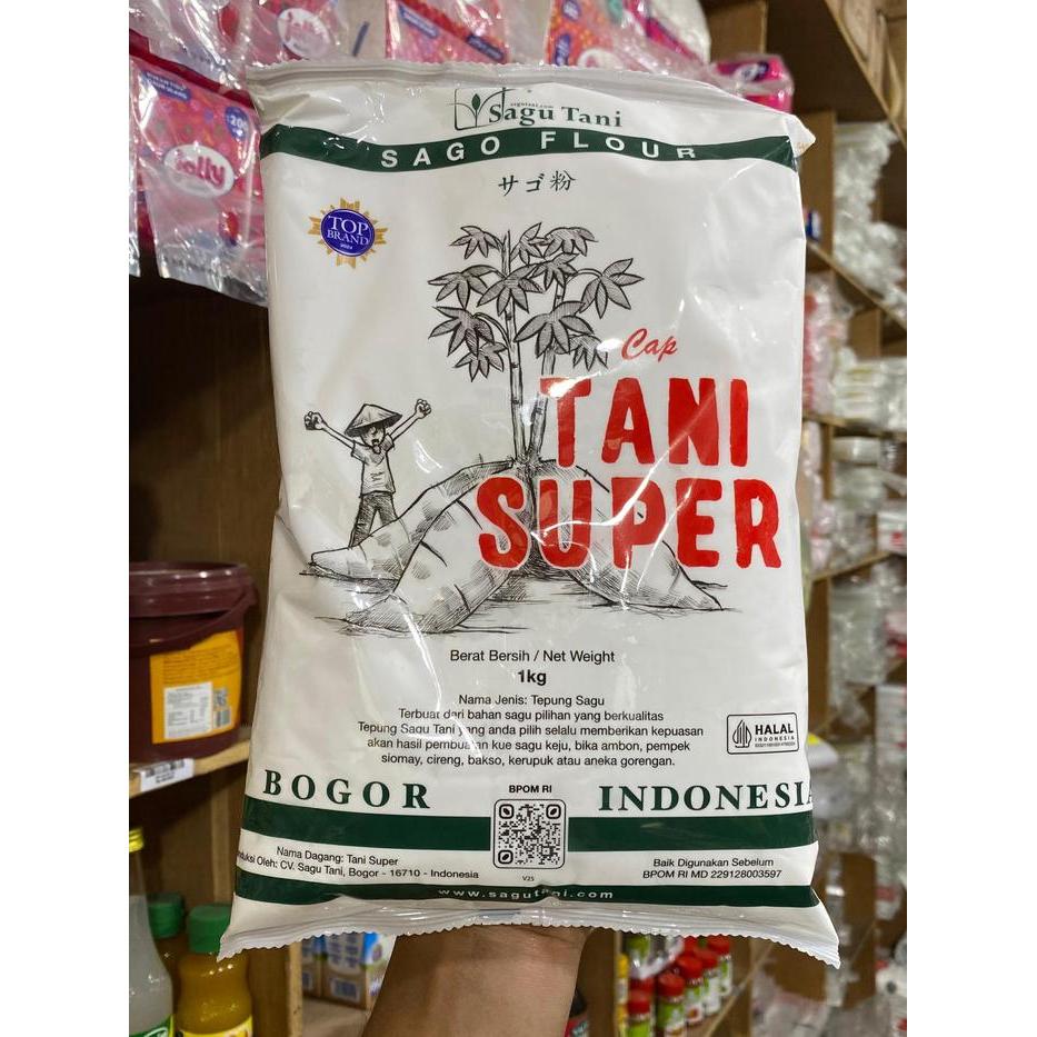 swwf- Tepung Sagu Sago Flour Sagu Tani Cap Tani Super