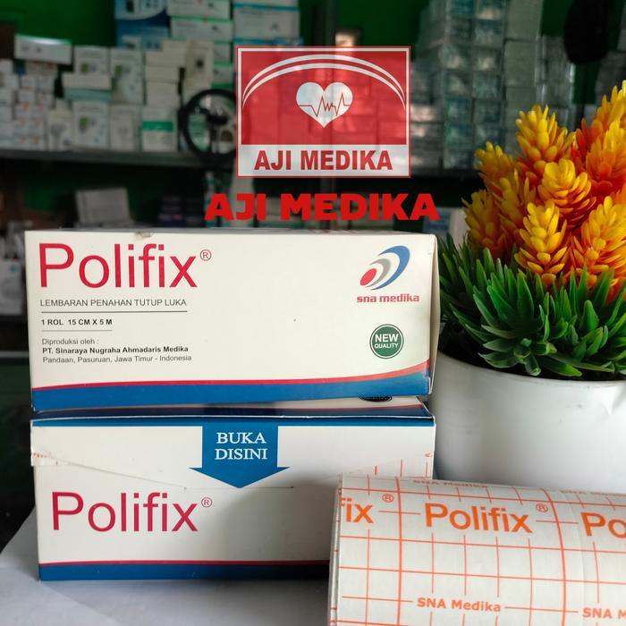 Sedia Polifix plester jumbo UK 15x5 dan 20x5