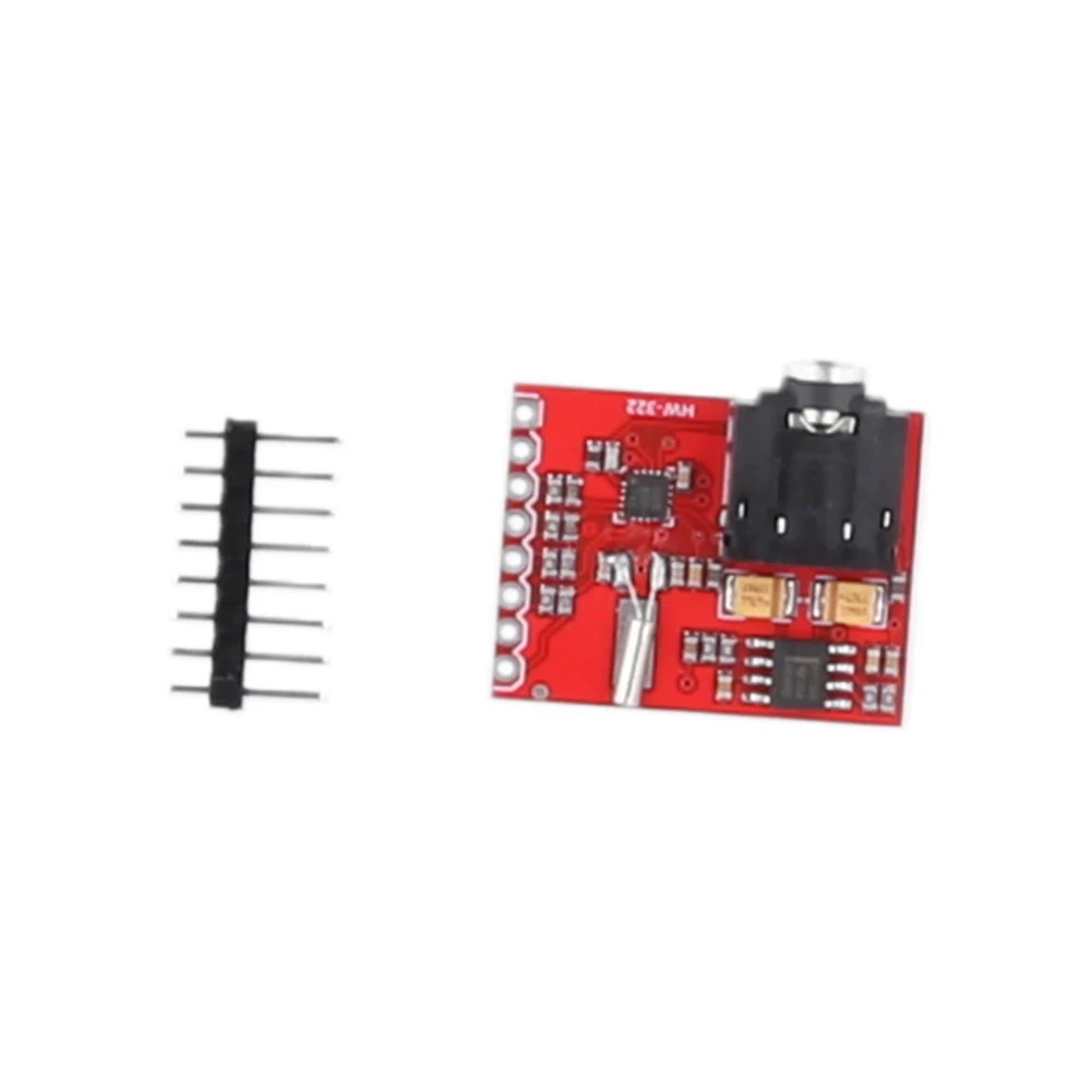 Si4703 RDS FM Radio Tuner Evaluation Breakout Module With Pins Radio Data Service Filtering Carrier 