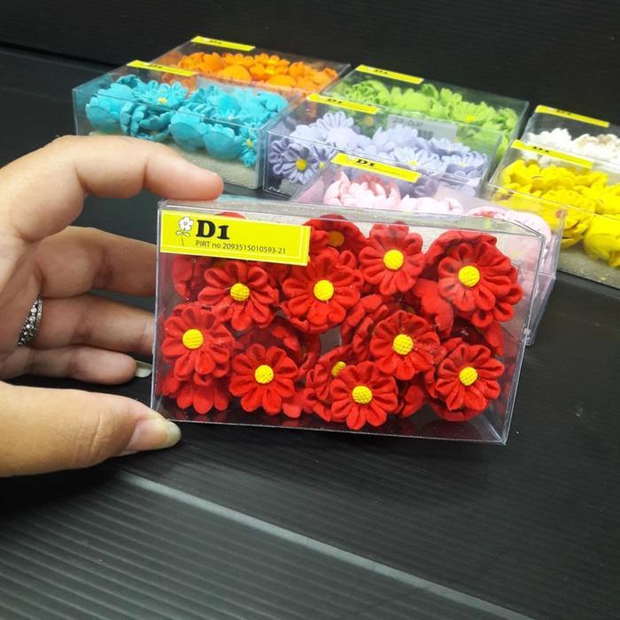 D1 - HIASAN BUNGA GUMPASTE / BUNGA DEKORASI / GUMPASTE BUNGA