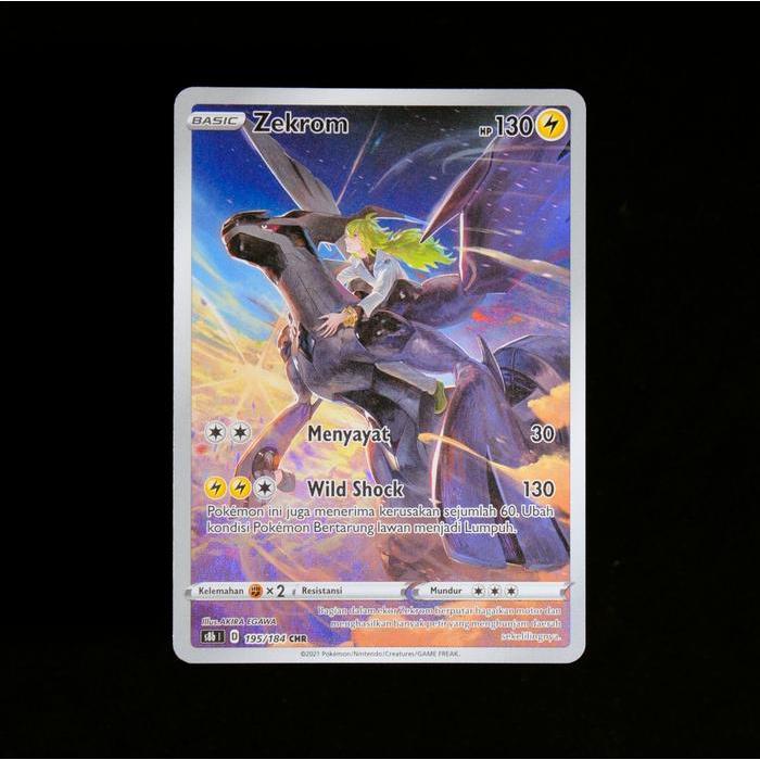 Sale Zekrom Chr 195/184 S8B "Vmax Klimaks" Pokemon Tcg Indonesia