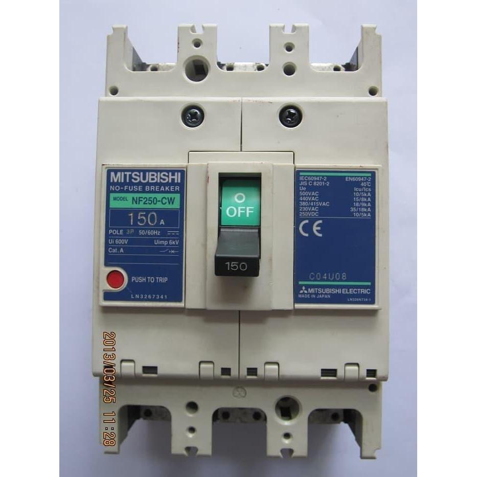NFB/MCCB MITSUBISHI NF250-CW 250A 3P