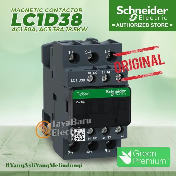 SCHNEIDER KONTAKTOR CONTACTOR LC1D38 24V 42V 48V 110V 220V 380V LC1D38B7 LC1D38D7 LC1D38E7 LC1D38F7