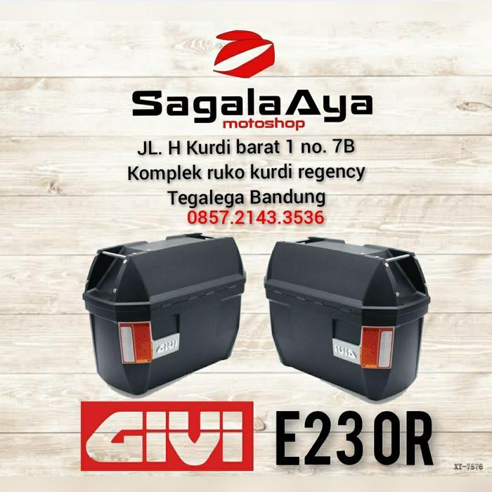 BERKUALITAS side box motor Givi E23 OR NS SB E 23 panier CB vixion verza versys