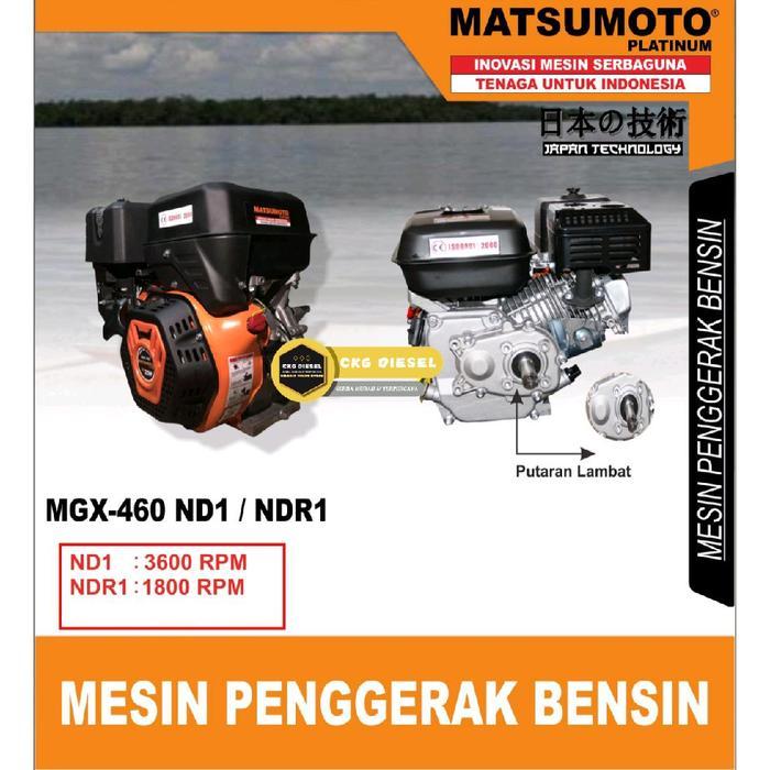 Mesin Penggerak Bensin 22 HP Gasoline Engine MATSUMOTO MGX-460