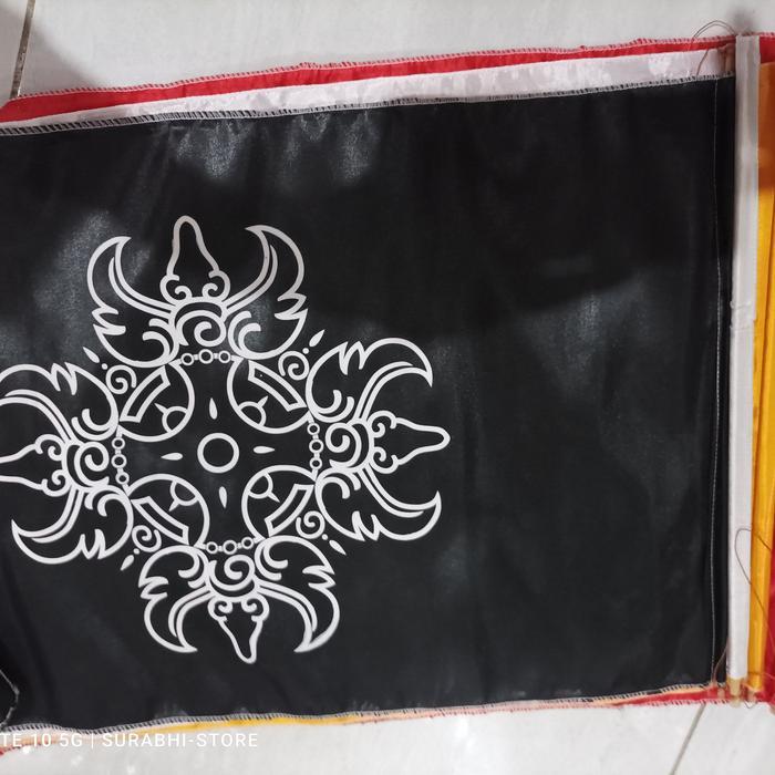 SIAPKIRIM Bendera kober Caru 4 warna Dan gambar READY STOCK