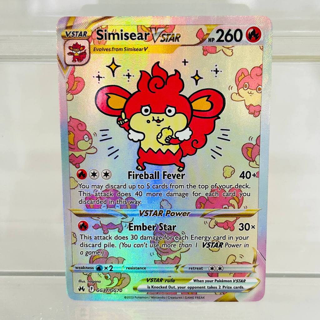 Pokemon 8pcs Premium Anime Collection Card Set Featuring Charizard, Glaceon & Darkrai VSTAR with