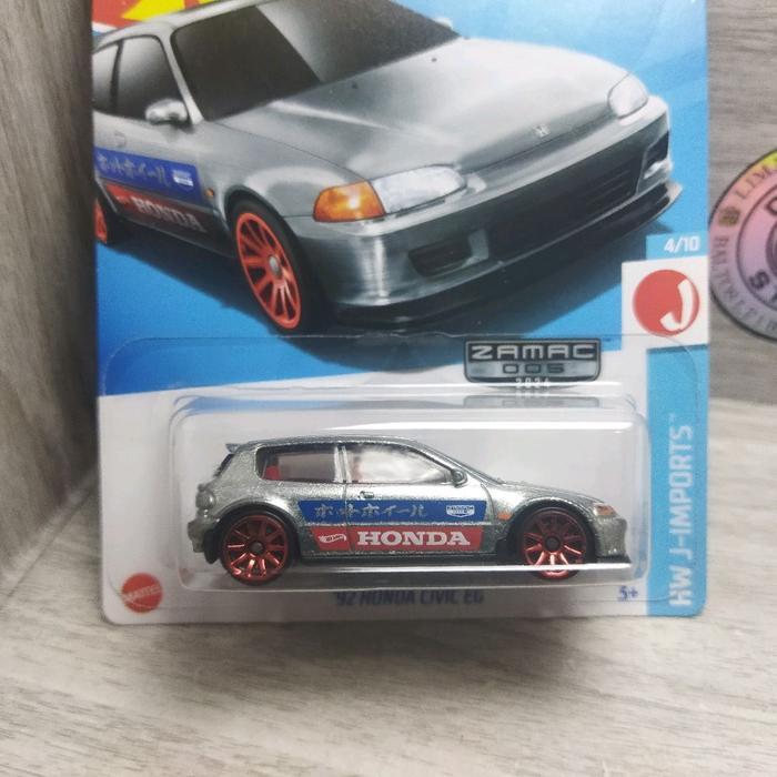 HOTWHEELS ZAMAC 92 HONDA CIVIC EG