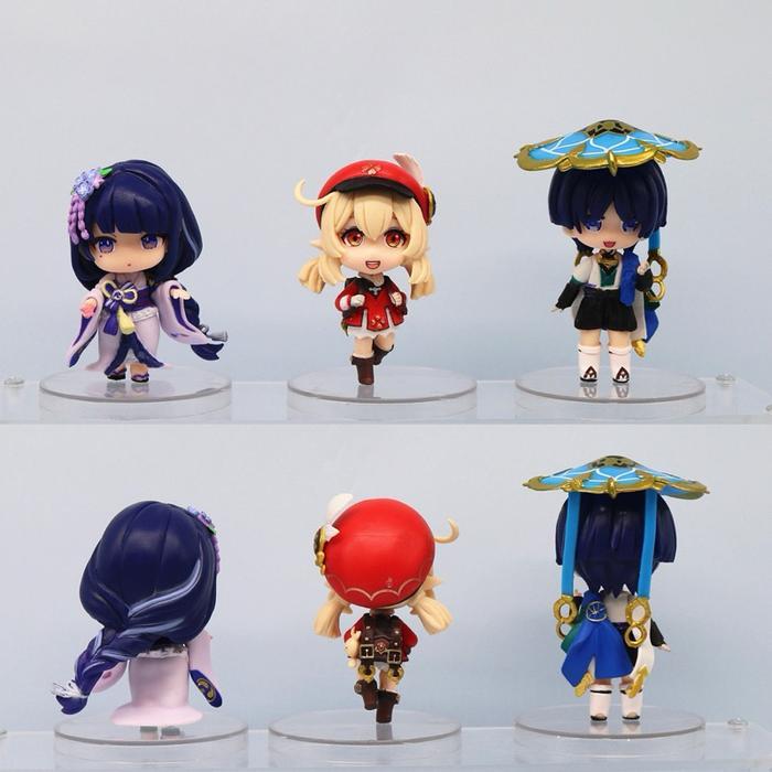 Grafi - Genshin Impact Figure Raiden Shogun Hutao Yaeniko Klii The Wanderer Scaramouch Ayaka