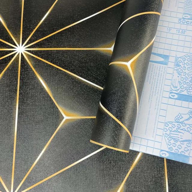 NEW WALLPAPER STICKER UNTUK DINDING MOTIF BATAKO GARIS