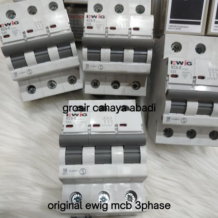 MCB 3PHASE 63A ORIGINAL EWIG/MCB 3PHASE ORIGINAL